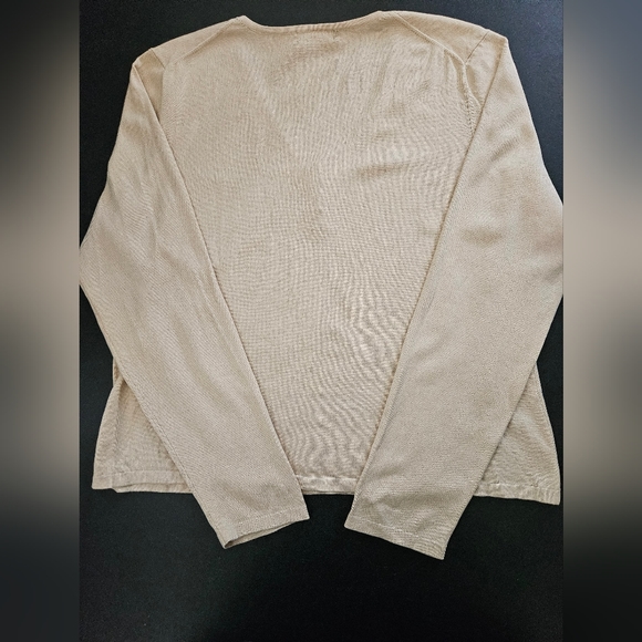 City Silk Tan Silk Blend Jersey - NWOT - Size XL - Picture 7 of 9
